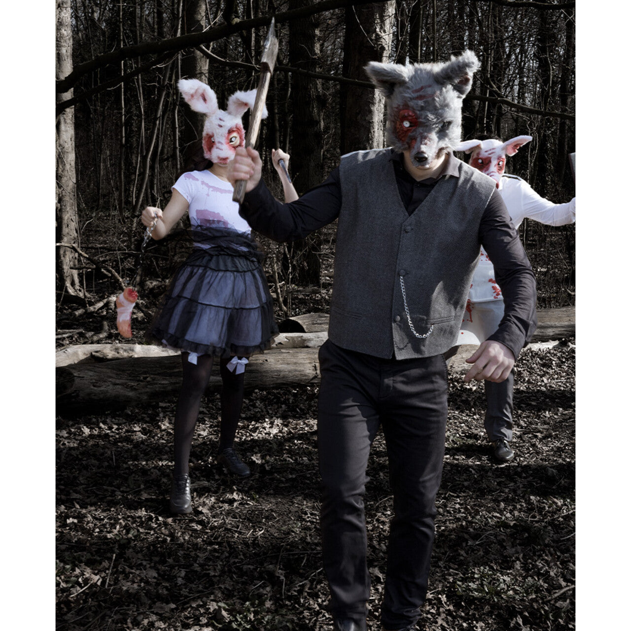Op deze afbeelding zie je een Accessoires, van het merk Boland. Masker Bloederige Weerwolf