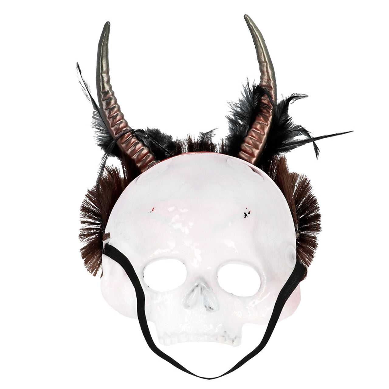 Op deze afbeelding zie je een Accessoires, van het merk Boland. Masker Voodoo Mawu Demon Skelet