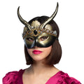 Masque Voodoo Yemoja Avec Cornes