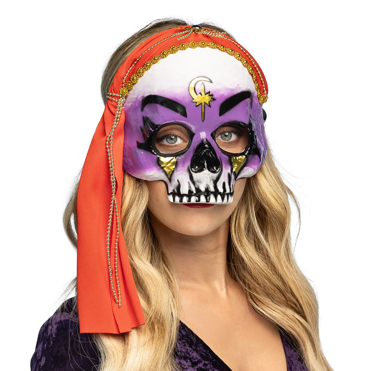 Op deze afbeelding zie je een Accessoires, van het merk Boland. Masker Boze Eeuwenoude Waarzegster