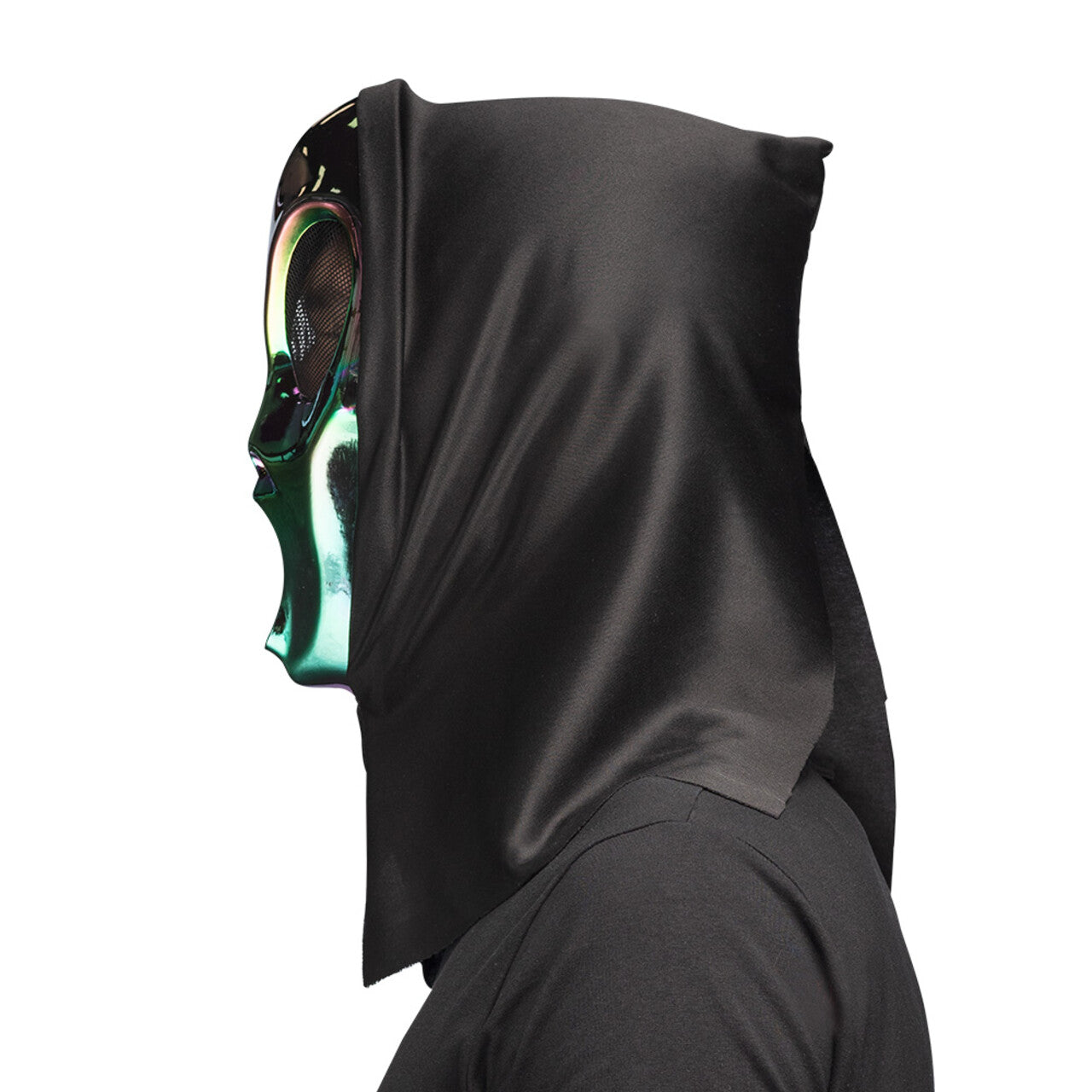 Op deze afbeelding zie je een Accessoires, van het merk Boland. Masker Cosmic Scream Alien Met Kap