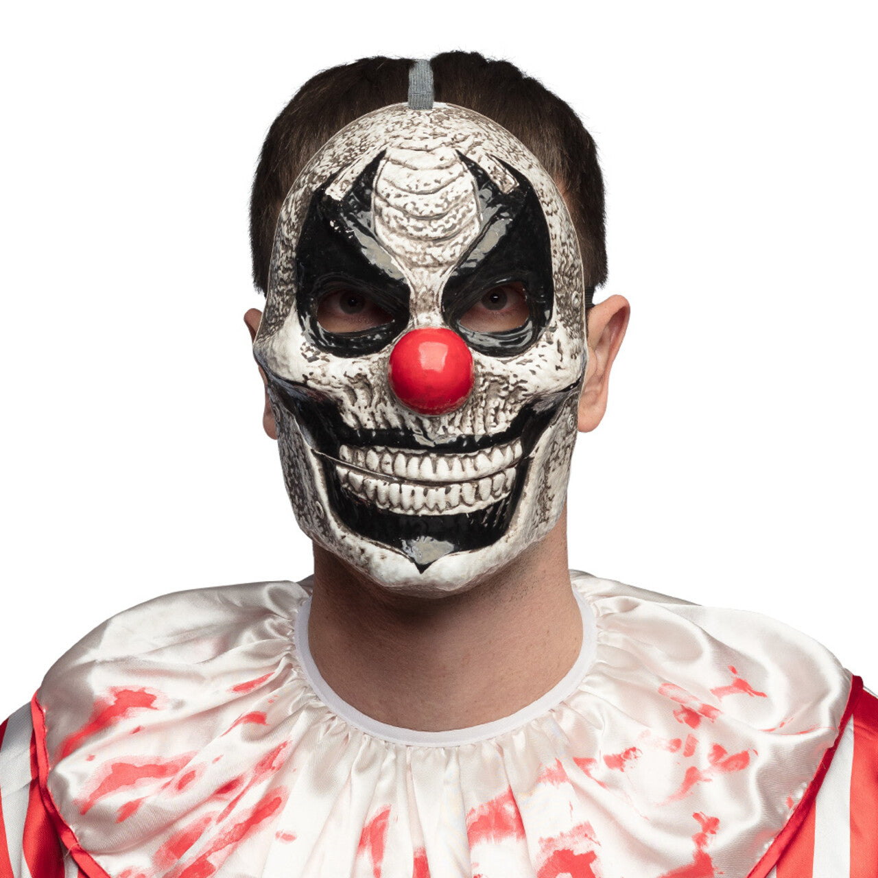 Op deze afbeelding zie je een Accessoires, van het merk Boland. Masker Met Beweegbare Kaak Scary Smiling Clown