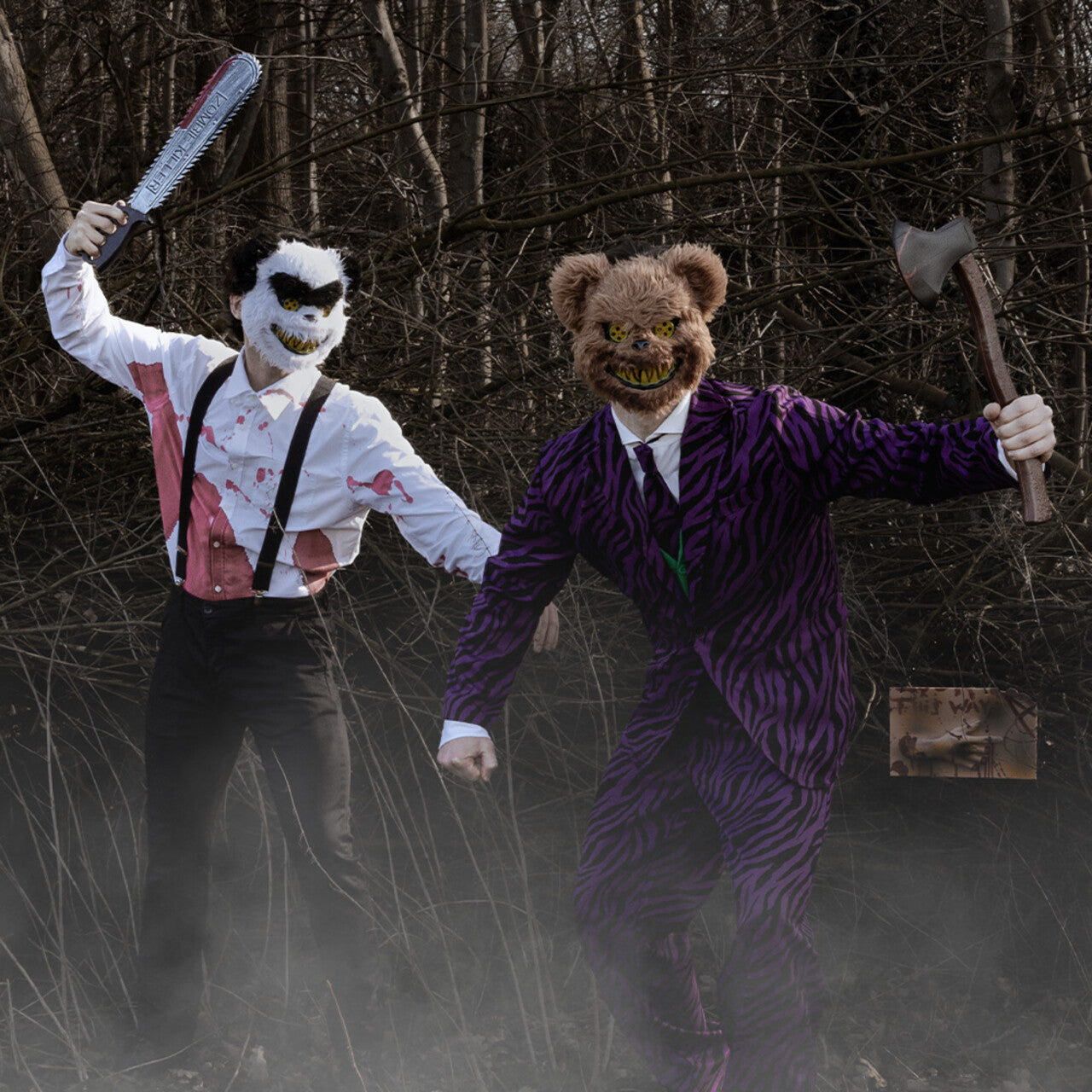 Op deze afbeelding zie je een Accessoires, van het merk Boland. Masker Mean Panda