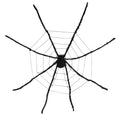 Spinngewebe Schwarz Mit XL Spinne