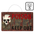 Warnschild poison Keep Out