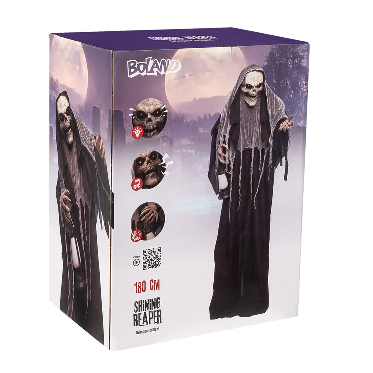Op deze afbeelding zie je een Decoratie, van het merk Boland. Staande Decoratie Skinny Reaper