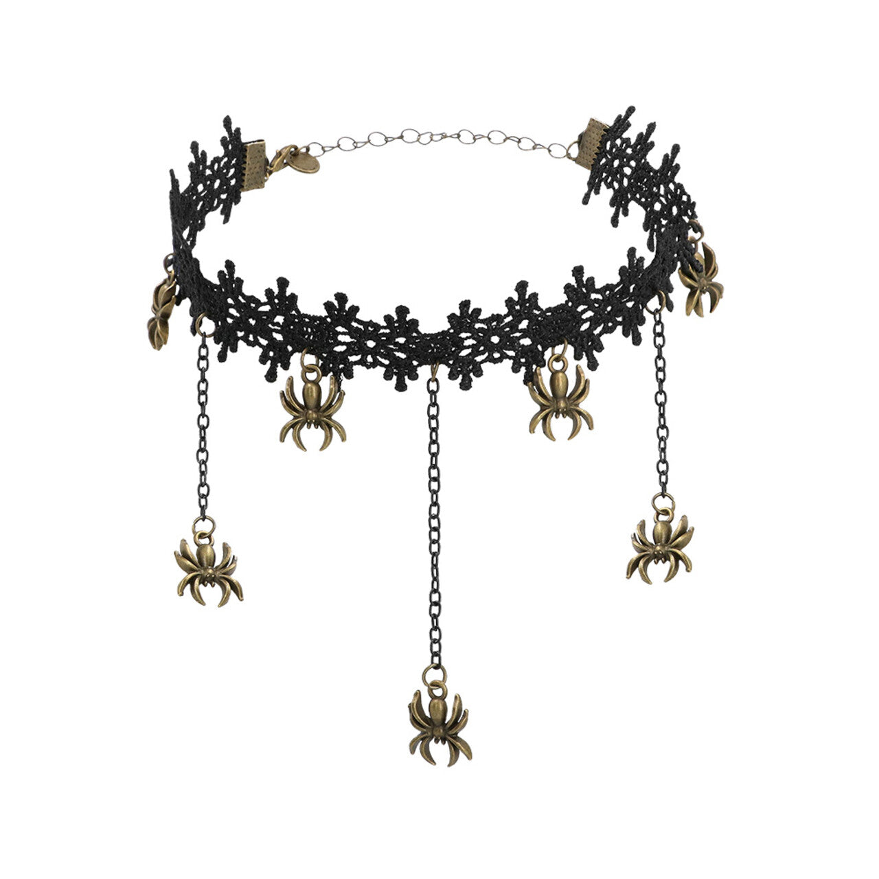 Op deze afbeelding zie je een Accessoires, van het merk Boland. Nek Vol Spinnen Choker