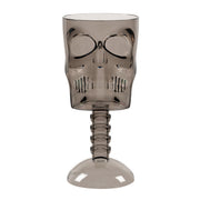 Op deze afbeelding zie je een Decoratie, van het merk Boland. Plastic Kelk Smoke Skull