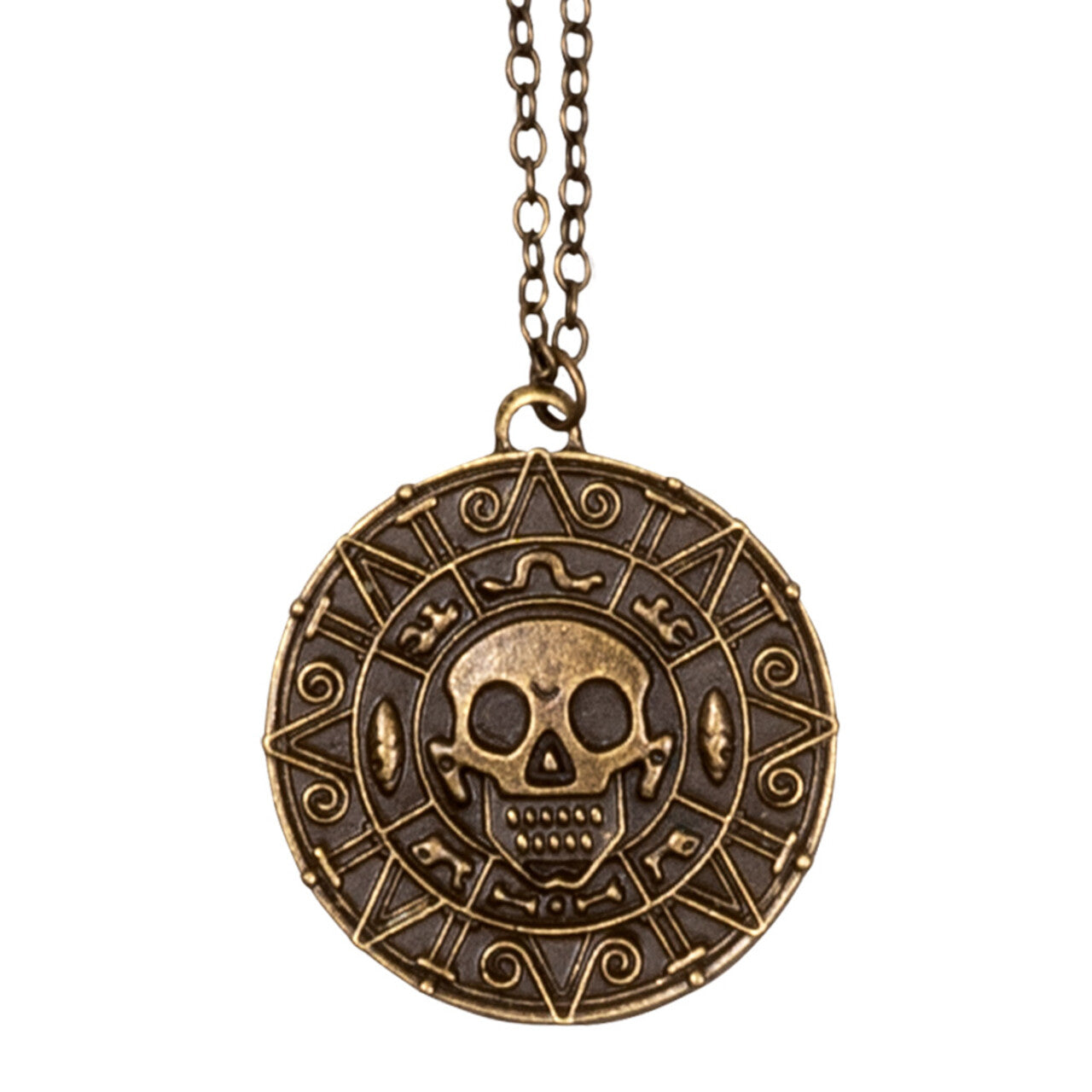 Op deze afbeelding zie je een Accessoires, van het merk Boland. Ketting Piratenamulet Schatkaart