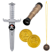 Op deze afbeelding zie je een Accessoires, van het merk Boland. Set Piraat Thomas Windvlaag