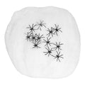 Premium Spinnenweb Met 25 Spinnen Wit 500 Gram