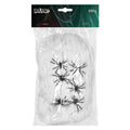 Spinrag 100 G Wit Met 6 Spinnen