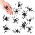 Ensemble De 12 Araignées Noires