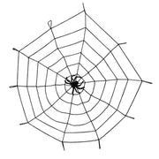 Op deze afbeelding zie je een Decoratie, van het merk Boland. Spinnenweb Elastisch 150 Cm Met Spin