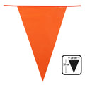 Pe Wimpelkette Orange