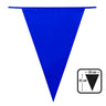 Vlaggenlijn Met Grote Vlaggen Donkerblauw