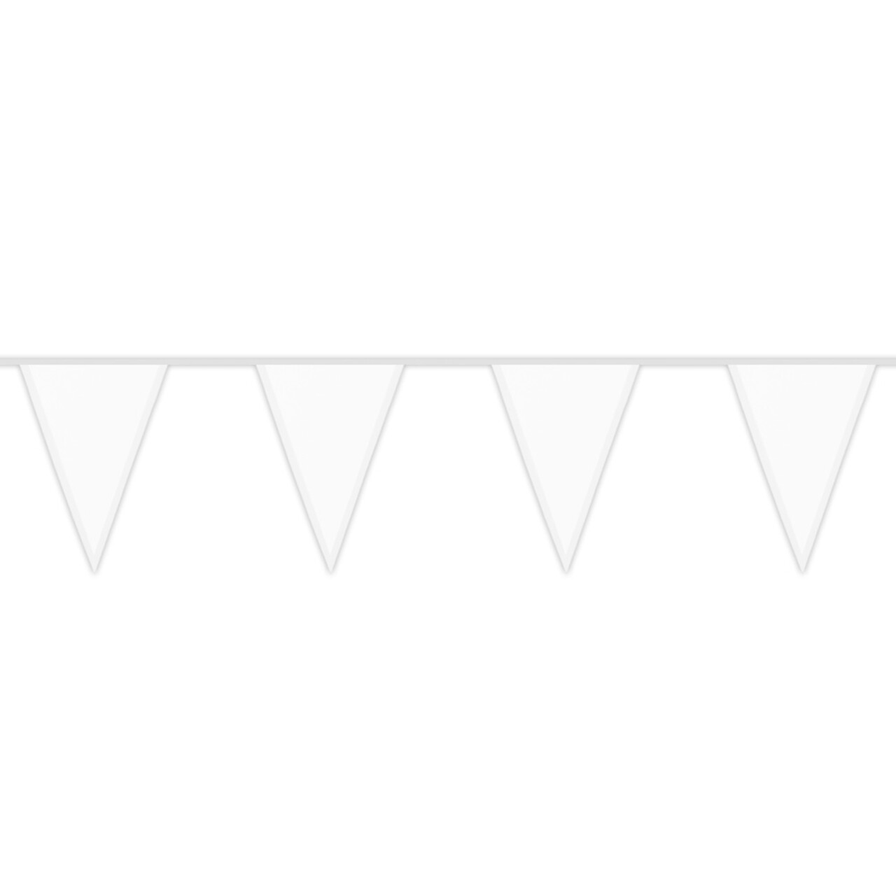 Op deze afbeelding zie je een Decoratie, van het merk Boland. Vlaggenlijn Wit 6 Meter