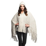 Op deze afbeelding zie je een Kostuums, van het merk Boland. Poncho Spooky Bohemian Vrouw Kostuum