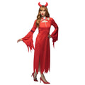 Duivelse Lady Lucifer Vrouw Kostuum