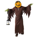 Scary Evil Pumpkin Man Kostuum