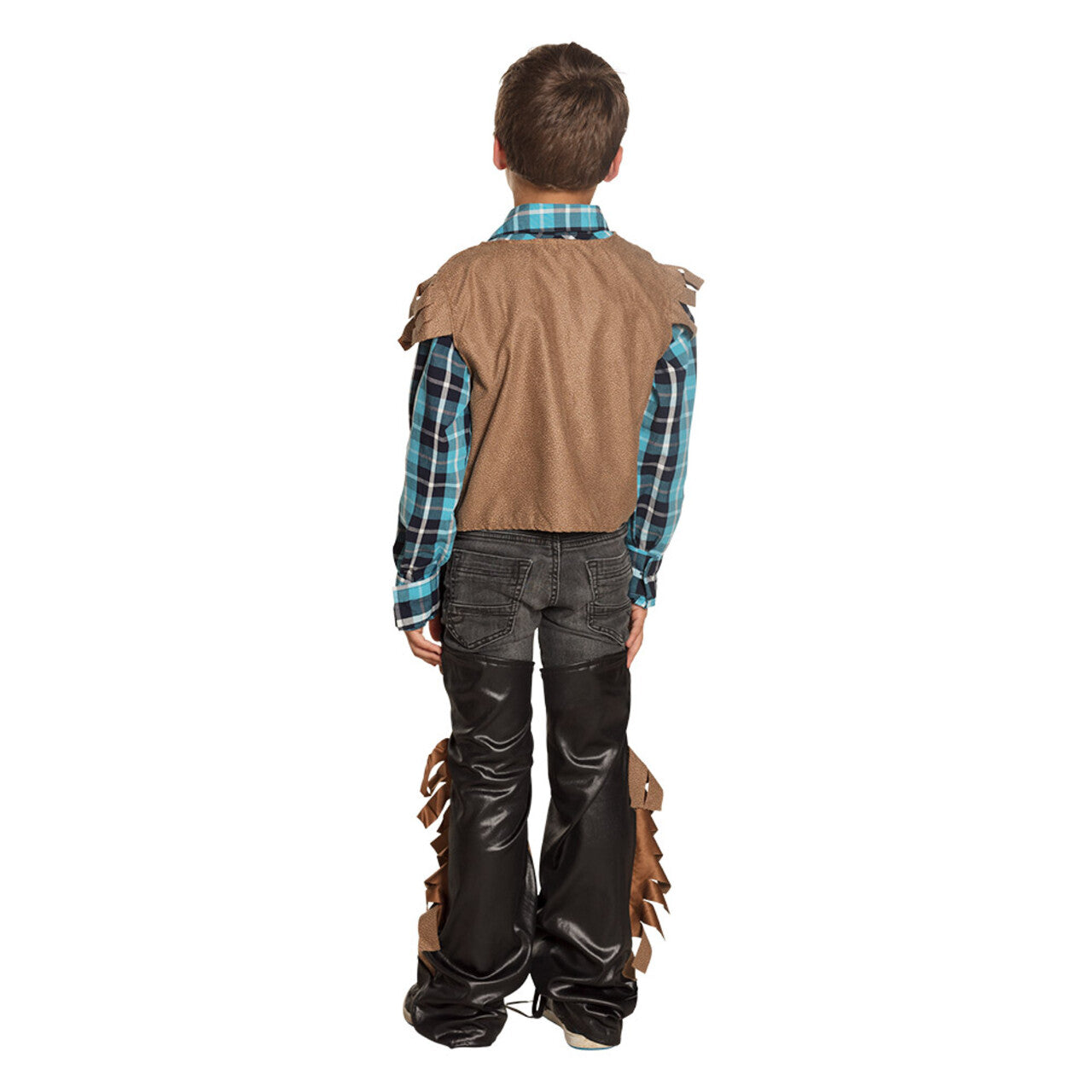 Op deze afbeelding zie je een Kostuums, van het merk Boland. Cowboy Dappere Dustin Jongen Kostuum