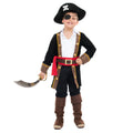 Piraat Brutus Zwartlap Jongen Kostuum