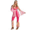 Happy Hippie Diva Vrouw Kostuum