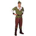 Forest Hunter Robin Hoed Man Kostuum