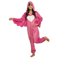 Zachte Flamingo Onesie Vrouw Kostuum