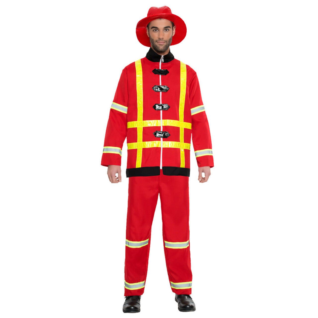 Op deze afbeelding zie je een Kostuums, van het merk Boland. Brandweerman Sullivan Kostuum