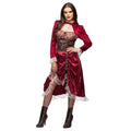 Steampunk Fantasy Almira Vrouw Kostuum