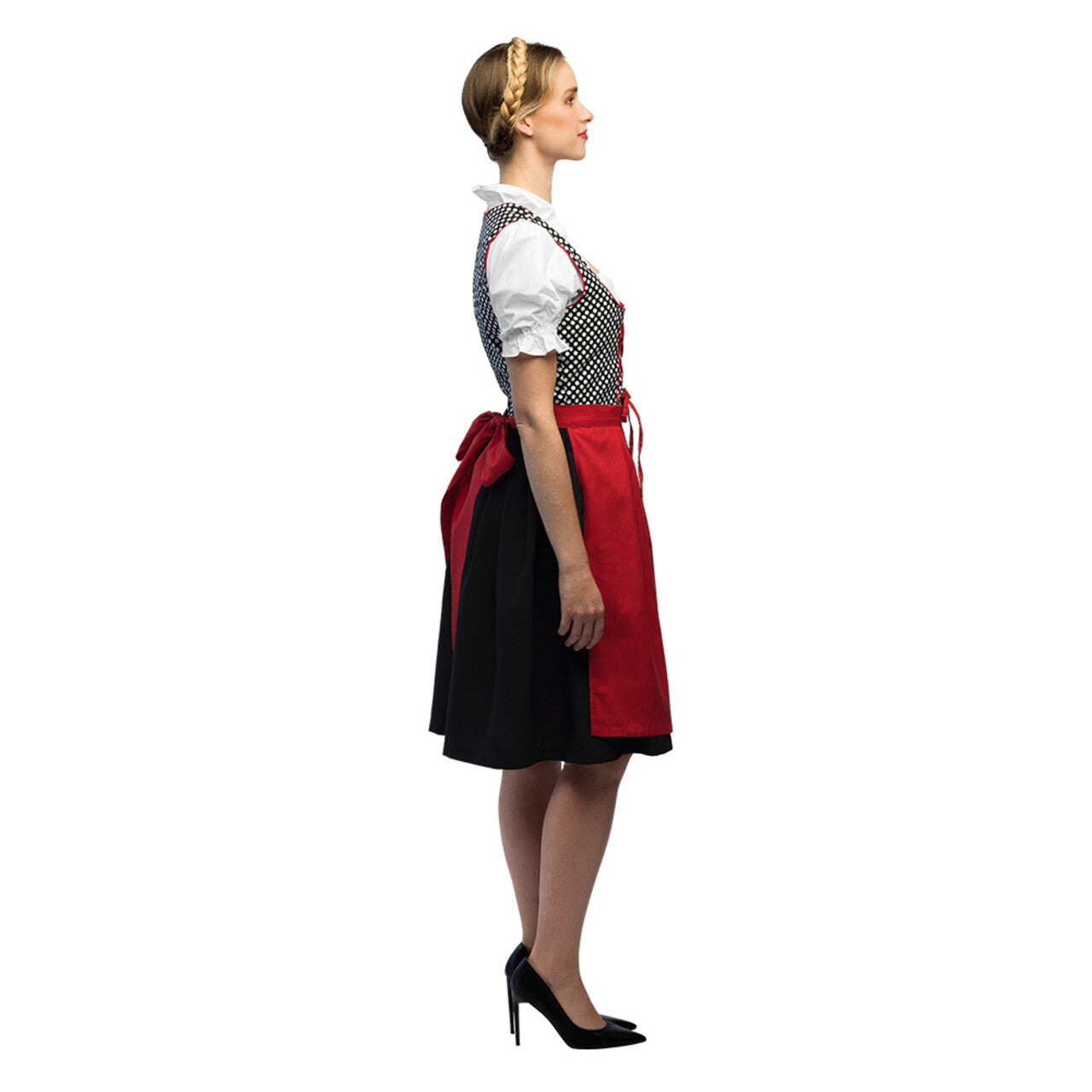 Op deze afbeelding zie je een Kostuums, van het merk Boland. Frau Mira Muller Vrouw Kostuum