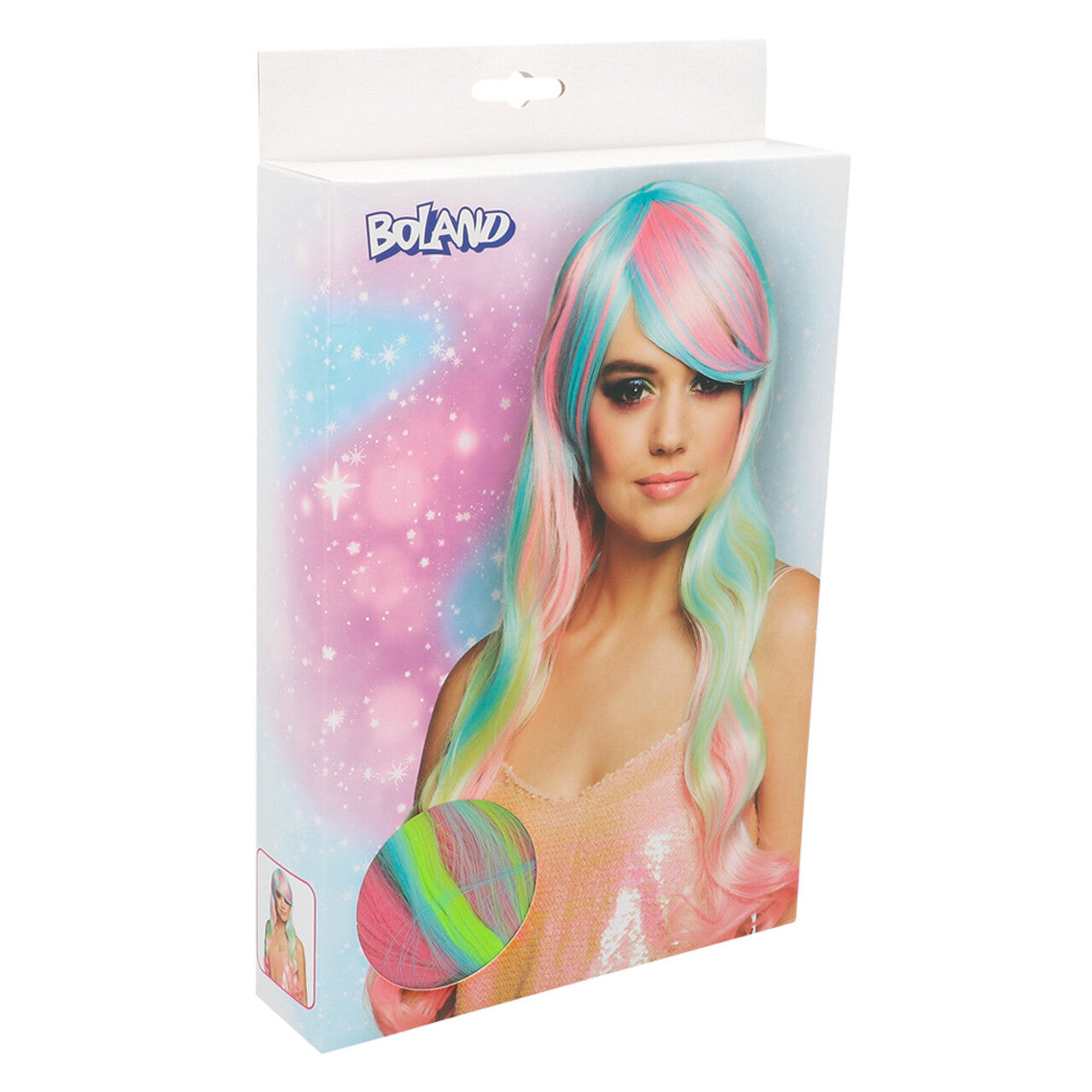 Op deze afbeelding zie je een Accessoires, van het merk Boland. Pruik Ocean Princess