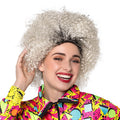 Pruik Totally Eighties Wafel Haar