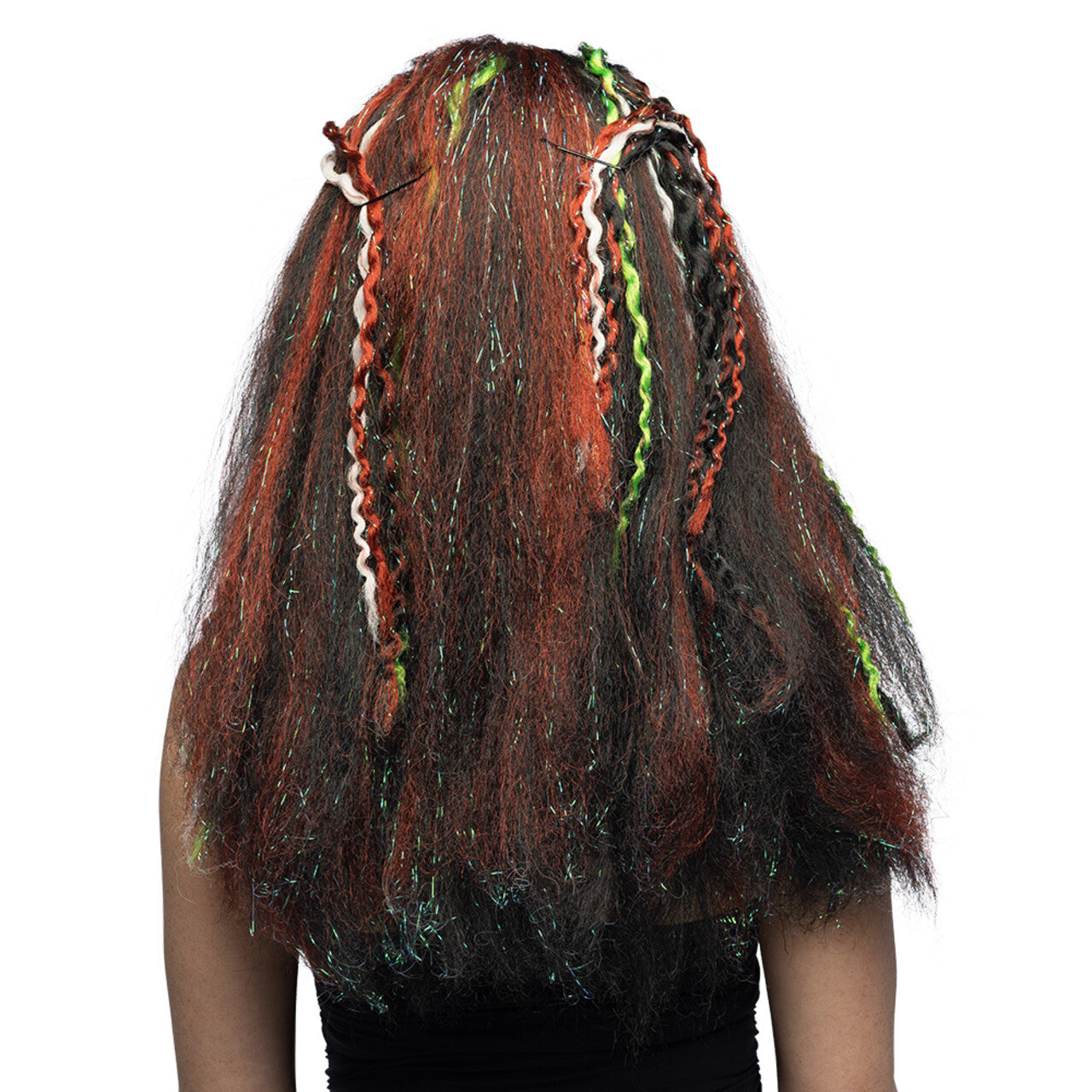 Op deze afbeelding zie je een Accessoires, van het merk Boland. Cursed Curls Voodoo Pruik