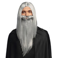 Perruque Merlin Le Magicien Avec Barbe