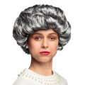 Pruik Elizabeth Granny Grey