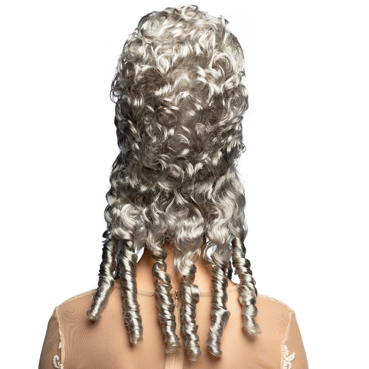 Op deze afbeelding zie je een Accessoires, van het merk Boland. Pruik Dame Van Adel Marie-Sophie Grijs