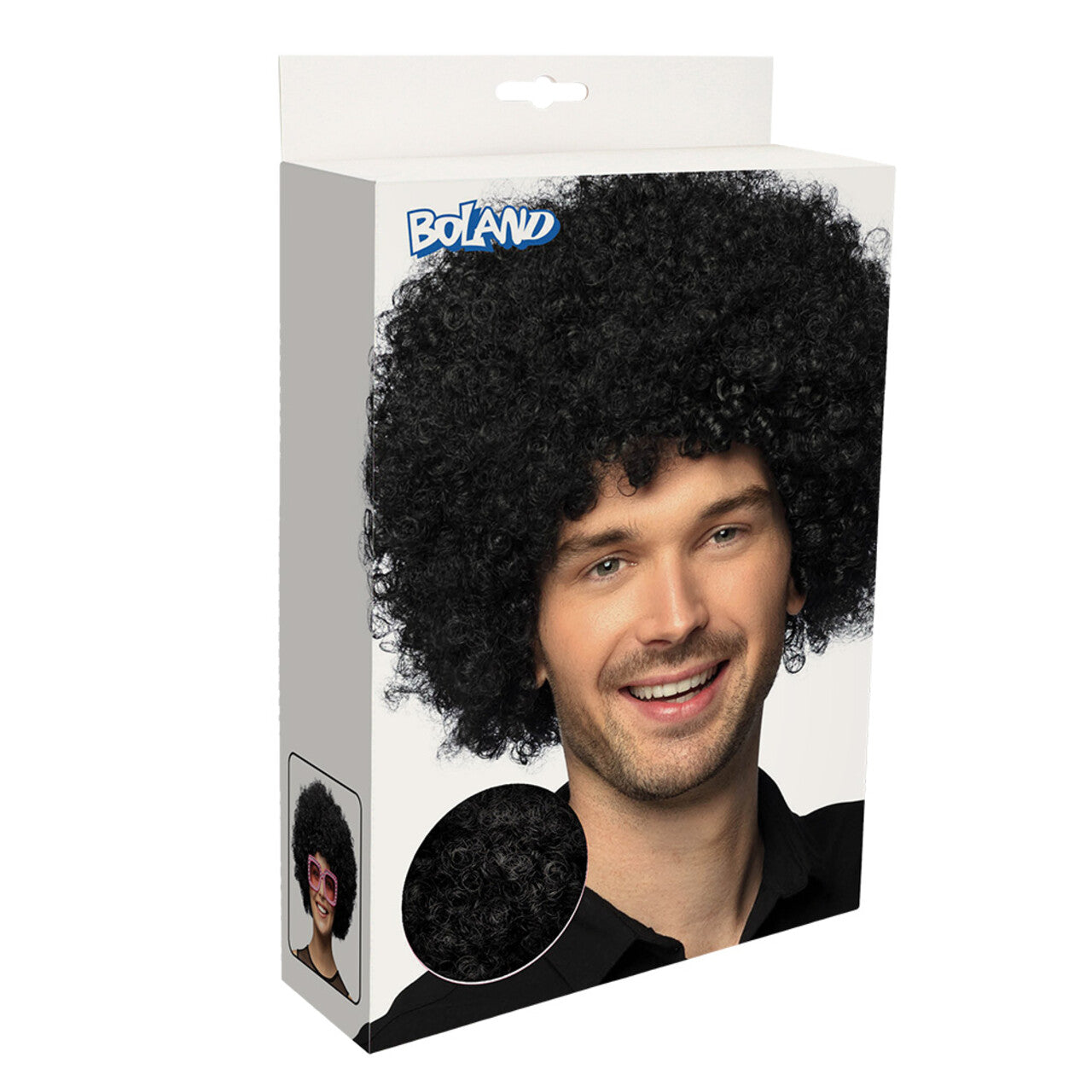 Op deze afbeelding zie je een Accessoires, van het merk Boland. Pruik Groovy Curls