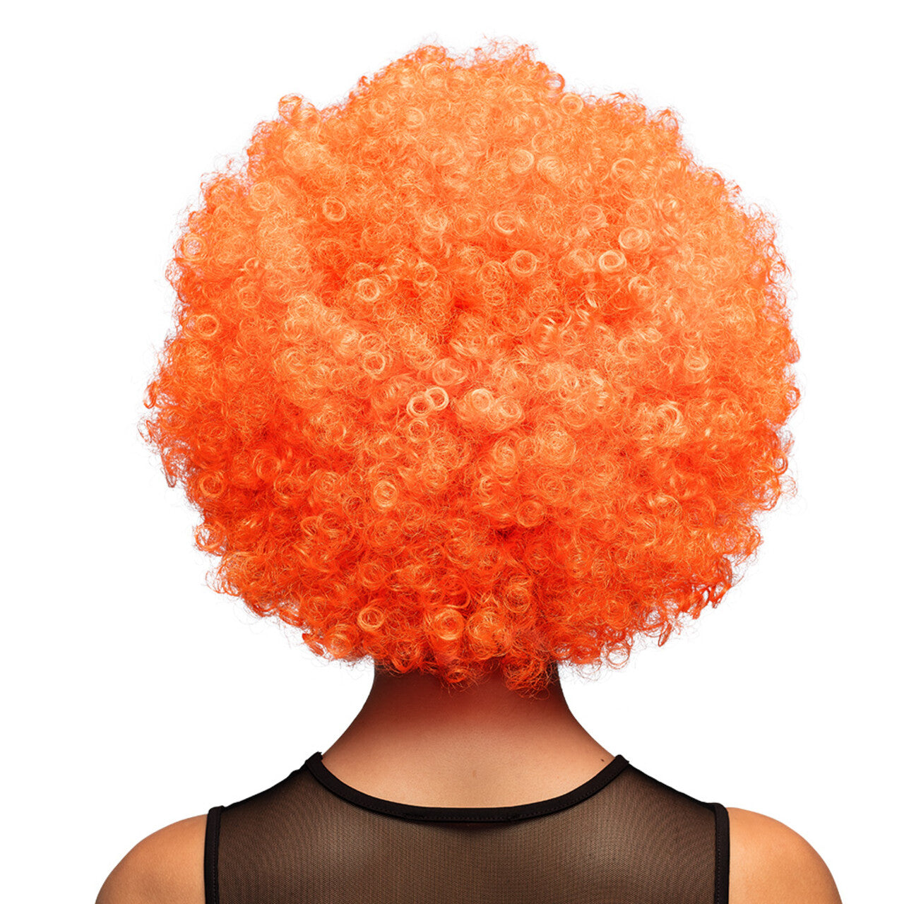 Op deze afbeelding zie je een Accessoires, van het merk Boland. Krullen Pruik Groove Oranje Uv