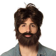 Op deze afbeelding zie je een Accessoires, van het merk Boland. Pruik Austin Dude