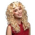 Pruik Norah Culry Fun Hair Blond