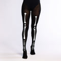 Strumpfhose Mit Knochenmuster