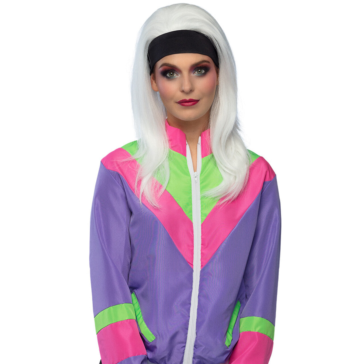 Op deze afbeelding zie je een Kostuums, van het merk Boland. Trainingsjasje Retro Babe Vrouw