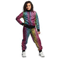 Survêtement Léopard Arc-En-Ciel Enfant Costume