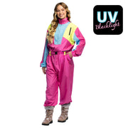 Op deze afbeelding zie je een Kostuums, van het merk Boland. Skipak Snow Glow Babe (S) Vrouw Kostuum