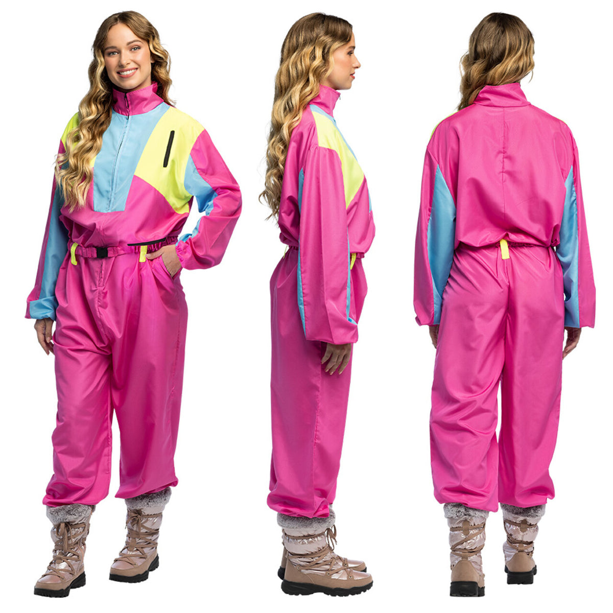 Op deze afbeelding zie je een Kostuums, van het merk Boland. Skipak Snow Glow Babe (S) Vrouw Kostuum