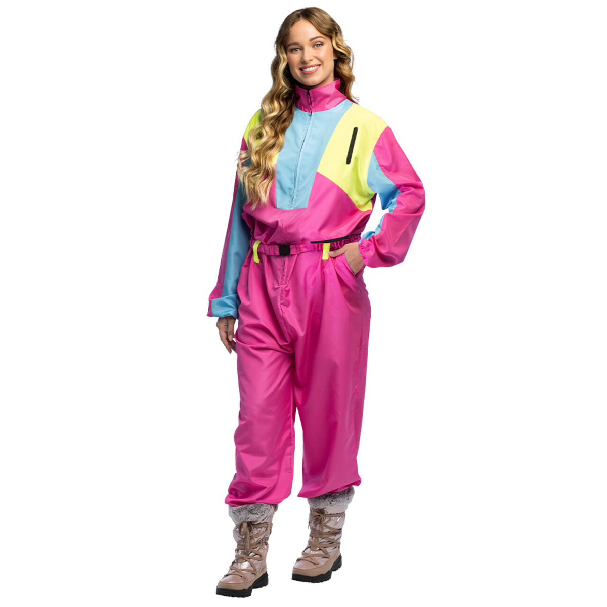 Op deze afbeelding zie je een Kostuums, van het merk Boland. Skipak Snow Glow Babe (S) Vrouw Kostuum