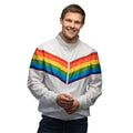 Trainingsjasje Retro Vintage Rainbow Man