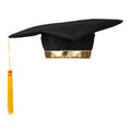 Chapeau De Diplômé Bord Doré